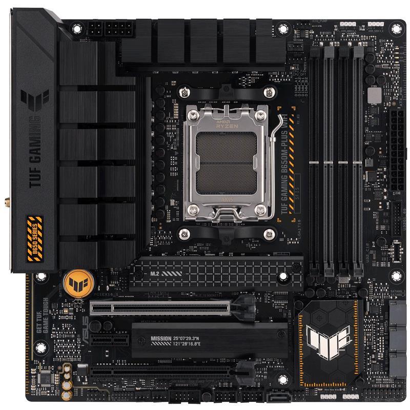 Материнська плата Asus TUF Gaming B650M-PLUS WiFi Socket AM5, фото 1