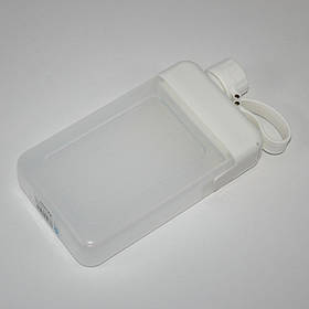 Плоска пляшка для води YIBEN 450 мл Білий (LHB-81205)