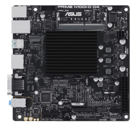 Материнська плата Asus Prime N100I-D D4-CSM, фото 1