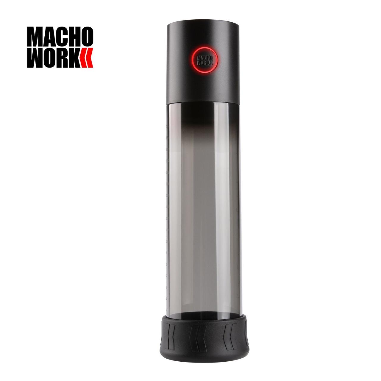 Автоматична вакуумна помпа Otouch MACHO WORK 1, 2 кільця 26 мм та 36 мм, LED-індикатор, до 20 см 18+