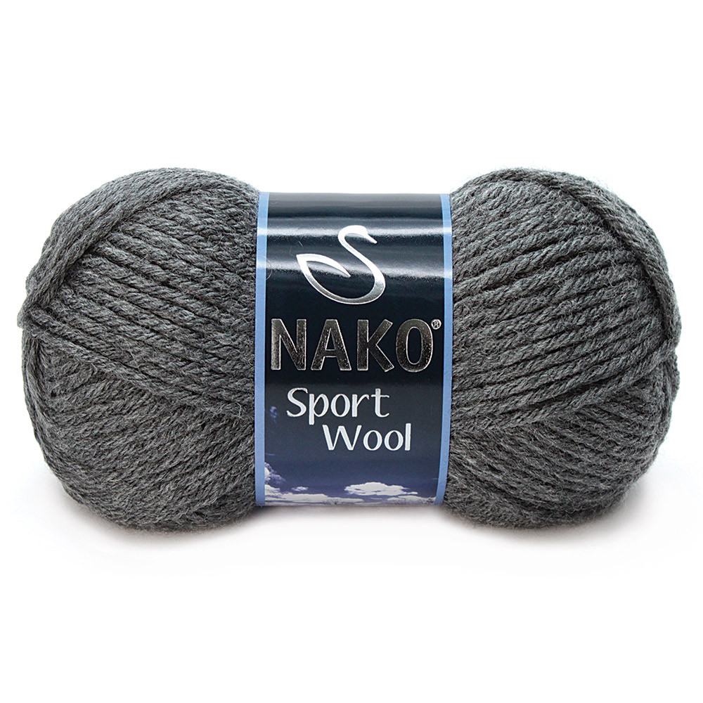 Nako Sport Wool — 193 темно-сірий меланж
