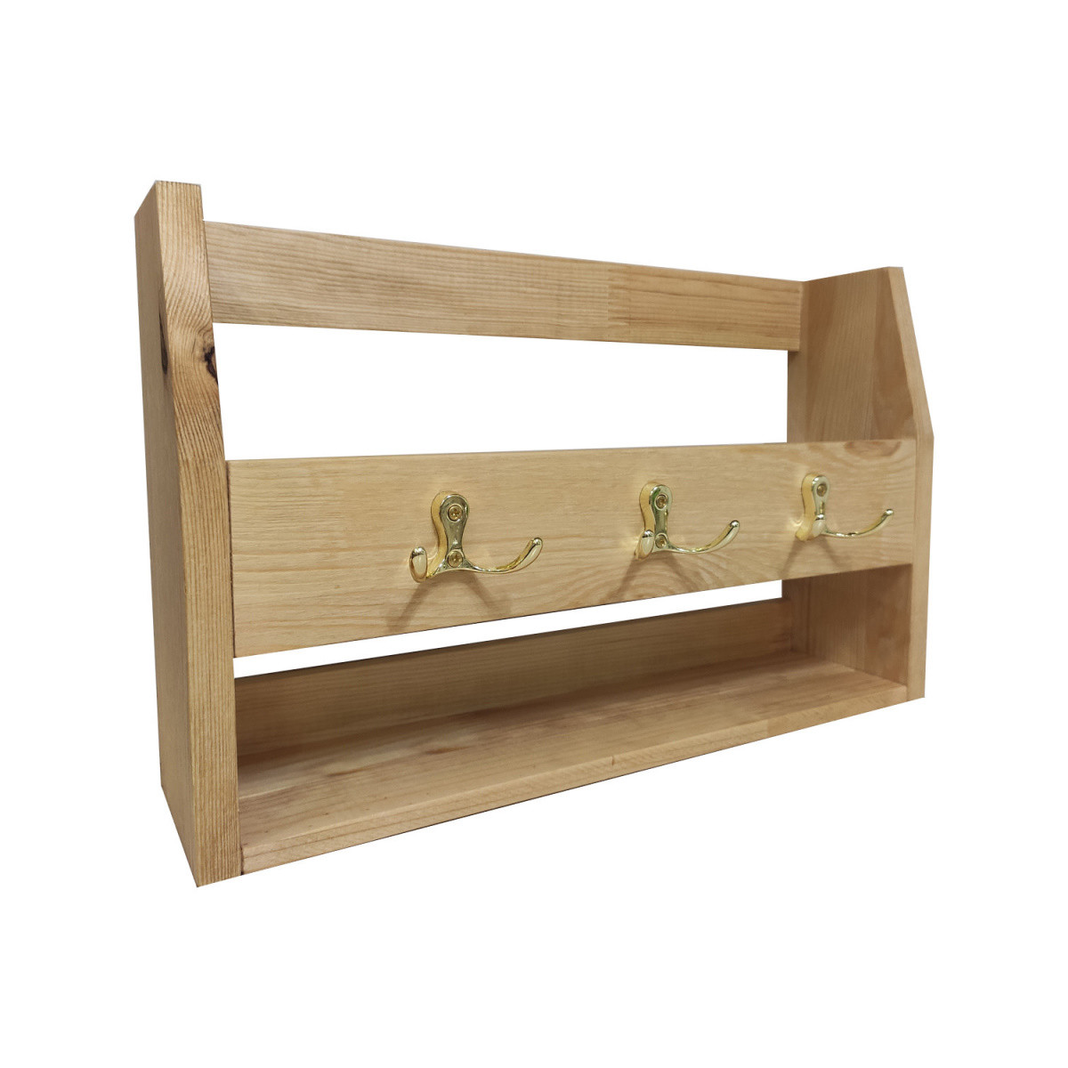 Ключниця для ключів з дерева настінна в передпокій для будинку, фото 1