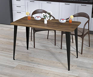 Стіл обідній Лінда 120-65 Орех Модена Закруглённые углы