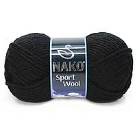 Nako Sport Wool - 217 черный