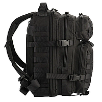 Тактический рюкзак Черный M-Taс Assault 20 л, Рюкзак для военных, Прочный армейский рюкзак VORT