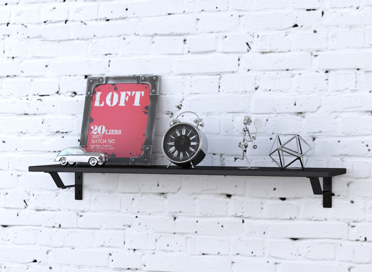 Полиця PL-6-16 Loft Design Венге Луїзіана 92 см