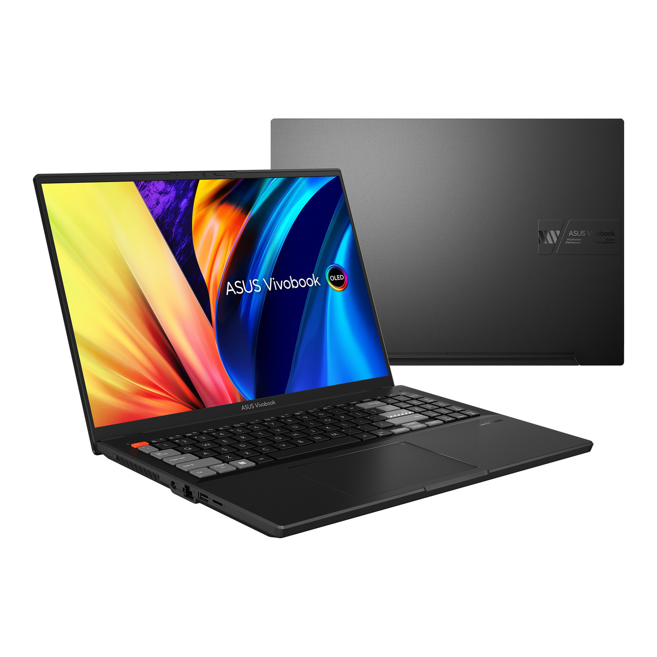 ASUS Ноутбук Vivobook Pro 16X N7601ZW-MQ112W 16" 4K OLED, Intel i7-12700H, 32GB, F2TB, NVD3070-8, W11, Черный - фото 3 - id-p2087931471