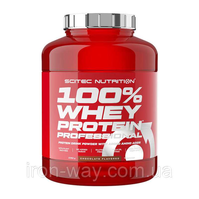 Scitec 100% Whey Protein Professional (2,3 kg, strawberry white chocolate)