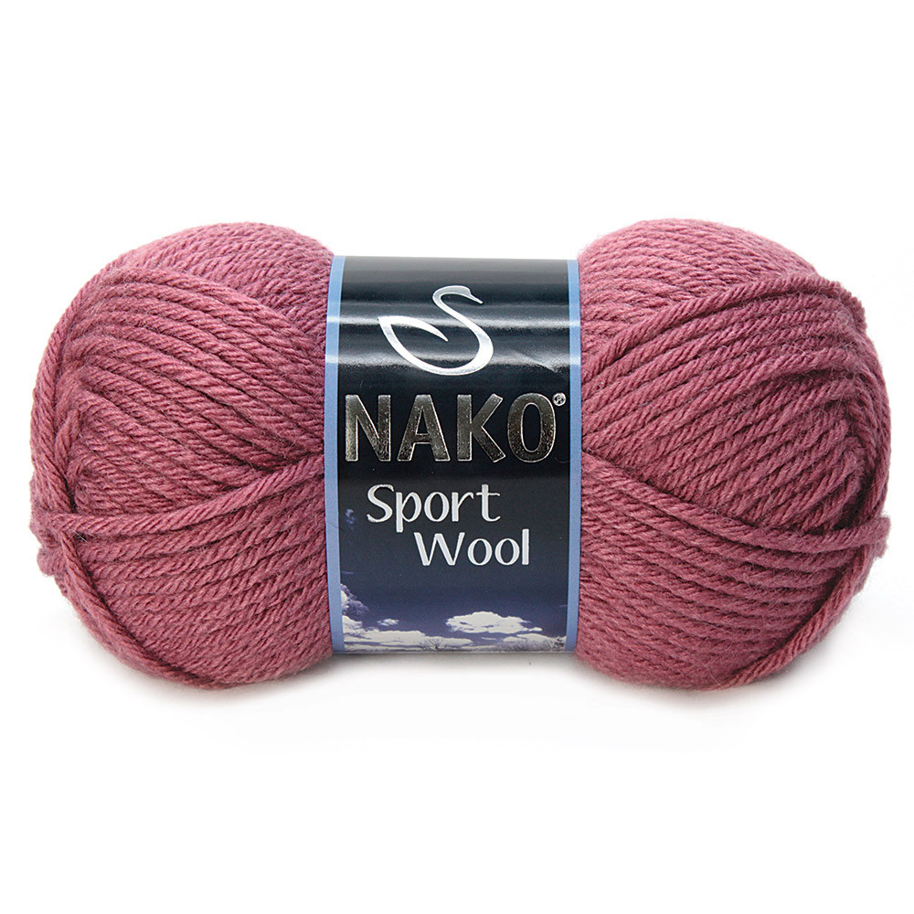 Nako Sport Wool — 327 темна троянда