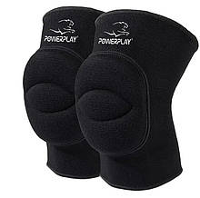 Наколінники PowerPlay PP-8000 Elastic Knee Support (пара) чорні XL
