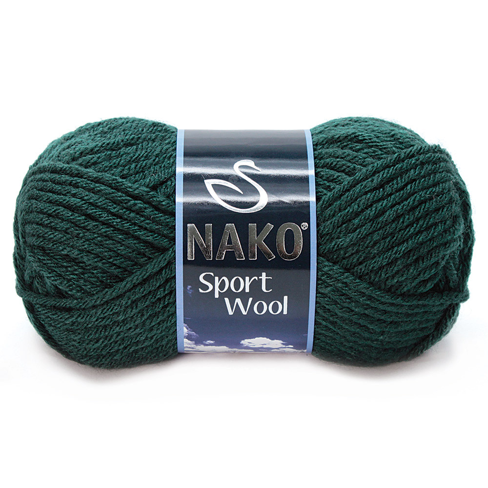 Nako Sport Wool — 1873 темно-зелений