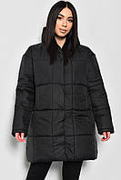 Куртка женская демисезонная черного цвета р.46 172225S