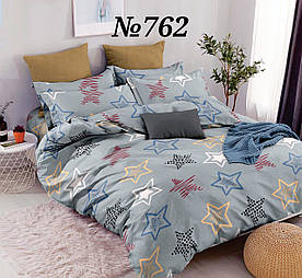 Постільна білизна, бязь GOLD, сімейний комплект, зірки