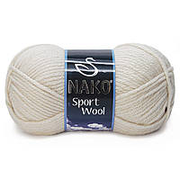 Nako Sport Wool — 6383 слонова кістка