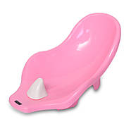 Дитяча ванночка на підставці Lorelli Pink з гіркою і термометром, фото 4