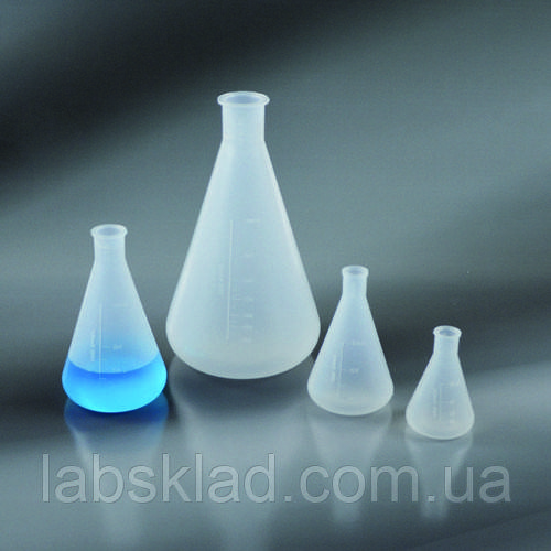 Колба конічна Ерленмеєра 500 мл 24/29 ПП Aptaca S.p.A., фото 1