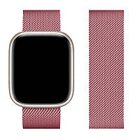 Ремешок металлический Hoco iWatch WA03 milanese steel 38/ 40/ 41mm rose gold