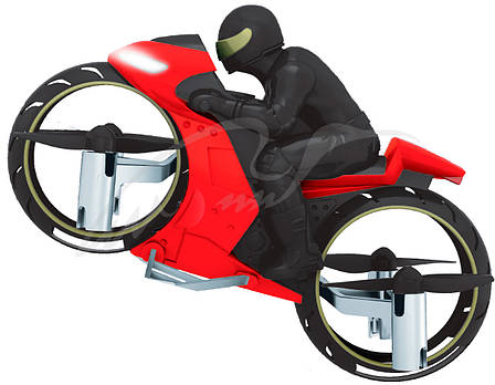 Квадрокоптер ZIPP Toys Flying Motorcycle Red, фото 2