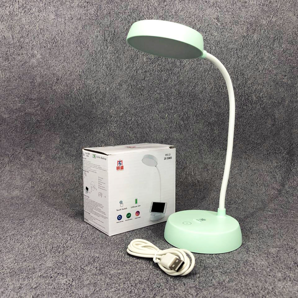 Лампа настільна офісна світлодіодна MS-13 / Лампа настільна lumen led / Лампа для WC-688 шкільного столу