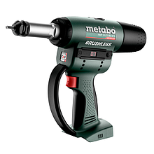 Акумуляторний заклепувальний пістолет Metabo NMP 18 LTX BL M10 (18 В, без АКБ, 15 кН) (601788840)