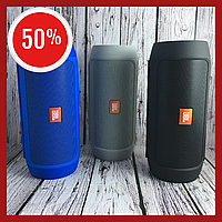 Хорошая акустическая портативная колонка JBL Charge 2 Большая блютуз (bluetooth) с хорошим звуком и powerbank