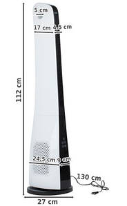 Колонний вентилятор Maltec WK300Wt+пульт