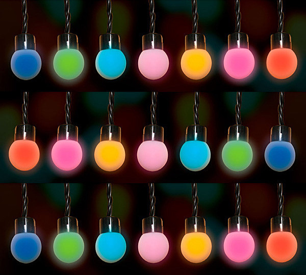 Гірлянда quot;, "Luca Lighting", 7,9 м, 50 LED, кольорова мерехтлива - фото 1 - id-p1962228014