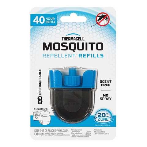 Картридж Thermacell ER-140 Rechargeable Zone Mosquito Protection Refill 40 року