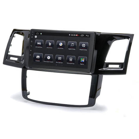 Штатна магнітола Prime-X 22-987/9M, 4+64, 4G. TOYOTA Fortuner/Hilux/SW4 2011-2015, фото 2