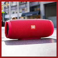 Потужна якісна портативна колонка JBL Charge 3 колонки з USB,SD, FM КРИСНА блютуз із радіо та мікрофоном