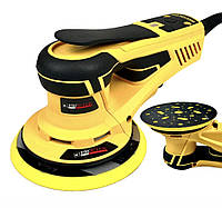 Професійна орбітальна шліфмашинка Profter SM-150 Yellow 5.0 (350 Вт 150 мм)