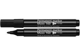 Маркер перманентний Schneider Maxx 160 1-3 мм чорний