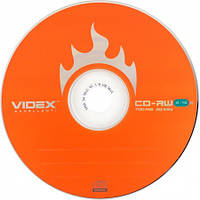 Диск CD-RW "Videx" 700mb 4-10x (bulk-50 шт.)