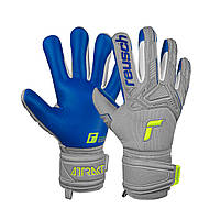 Вратарские перчатки Reusch Attrakt Freegel Silver Blue, Сірий, 8