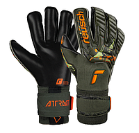 Вратарские перчатки Reusch Desert Attrakt Gold X Evolution Cut, Хакі, 8