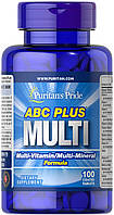 Витаминно-минеральный комплекс Puritan's Pride ABC Plus Multivitamin 100 Tabs EM, код: 8147910