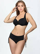 Купальник 2025 для полных SISIANNA 51810 Кейла черный (В НАЛИЧИИ ТОЛЬКО 50 52 54 56 58  УКР р-ры), фото 2