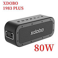 Портативная Колонка Акустика Xdobo 1983 Plus, 80Вт, Power Bank, IPX7, TWS