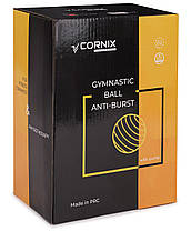 М'яч для фітнесу (фітбол) Cornix 65 см Anti-Burst XR-0023 Pink, фото 5
