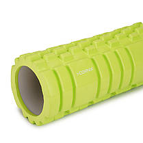 Масажний ролик Cornix EVA 33 x 14 см (валик, роллер) XR-0034 Green, фото 4