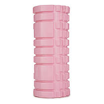 Масажний ролик Cornix EVA 33 x 14 см (валик, роллер) XR-0036 Light Pink, фото 5