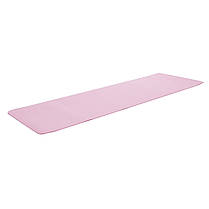 Килимок (мат) спортивний SportVida TPE 183 x 61 x 0.4 см для йоги та фітнесу SV-EZ0050 Pink, фото 4