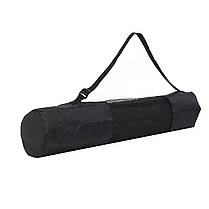 Килимок (мат) спортивний SportVida TPE 183 x 61 x 1 см для йоги та фітнесу SV-EZ0061 Black, фото 4