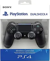 Джойстик Bluetooth беспроводной DualShock 4 для PS4 Черный, геймпад WIB435