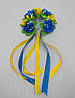Віночок зі стрічками "Жовто-синій", фото 2