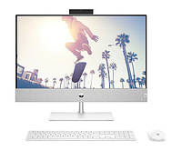 Моноблок 23.8" HP Pavilion 24-ca2012ua AiO i3-13100T/16Gb/SSD512Gb/WiFi/Cam/K&M/DOS/Snowflake White