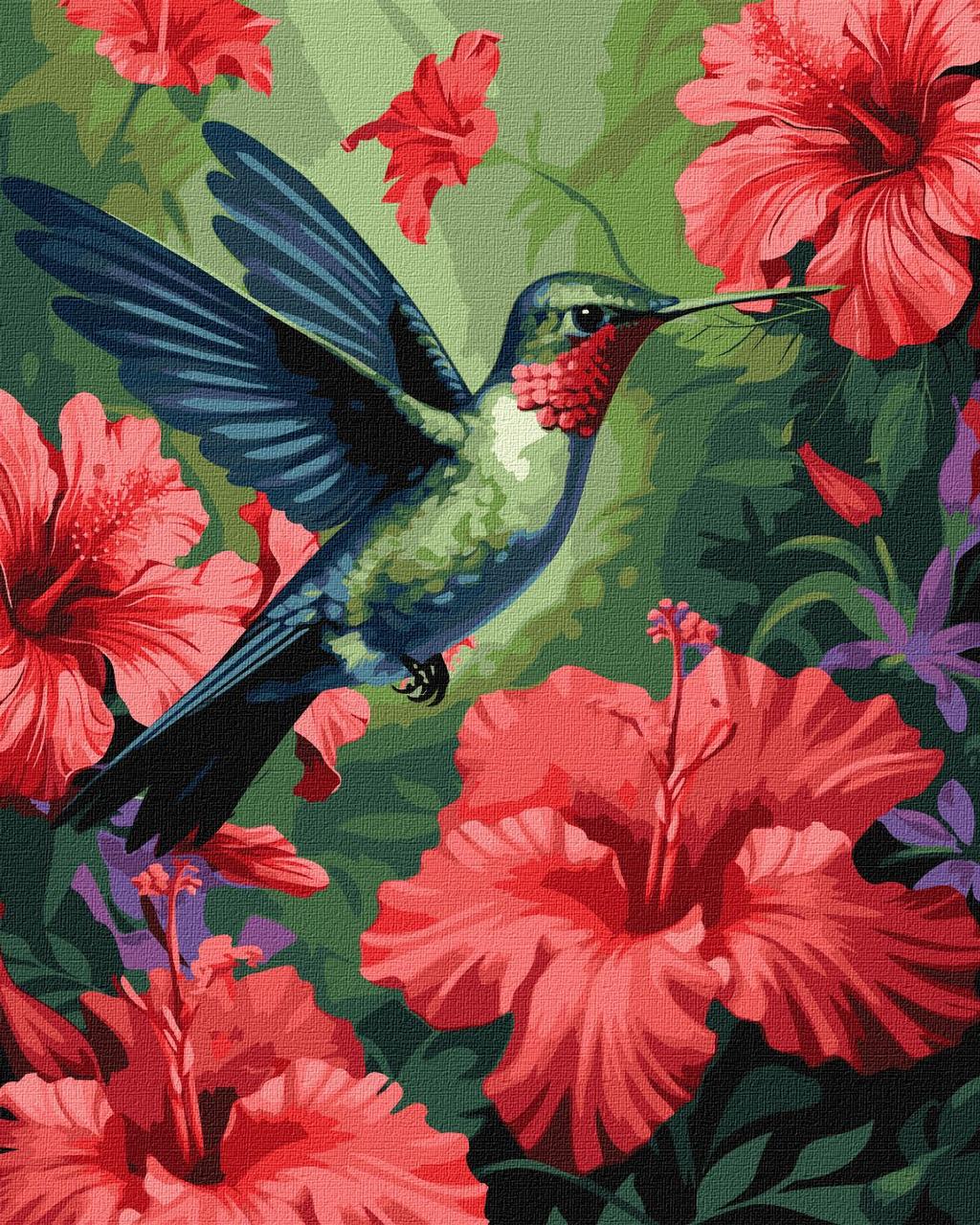 Картина за номерами KHO6577 У райському саду ©art_selena_ua, 40*50см Ideyka