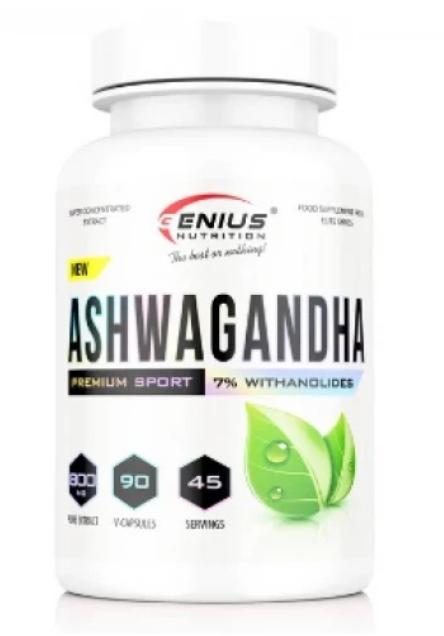 Харчова добавка Genius Nutrition Ashwagandha 90 капсул, фото 1