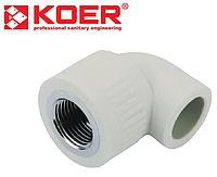 Угол KOER 25х1/2"F внутренний PPR K0114.PRO