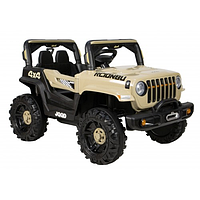 Машинка дитяча акумуляторна електромобіль джип з дистанційним керуванням Spoko SP-V80 хакі